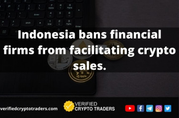 Indonesia bans financial firms from facilitating crypto sales.